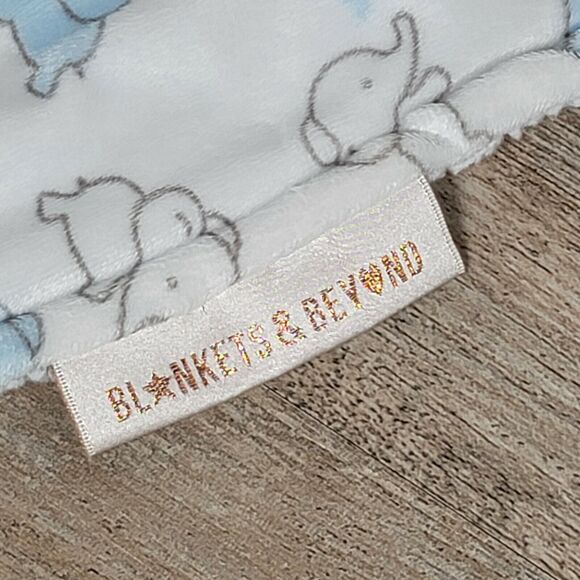 Baby Lovey Elephant Plush Soft Comfort Blankets & Beyond Security Blanket - Picture 6 of 7